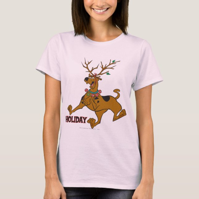 Camiseta Antiguadores de Natal Scooby-Doo (Frente)