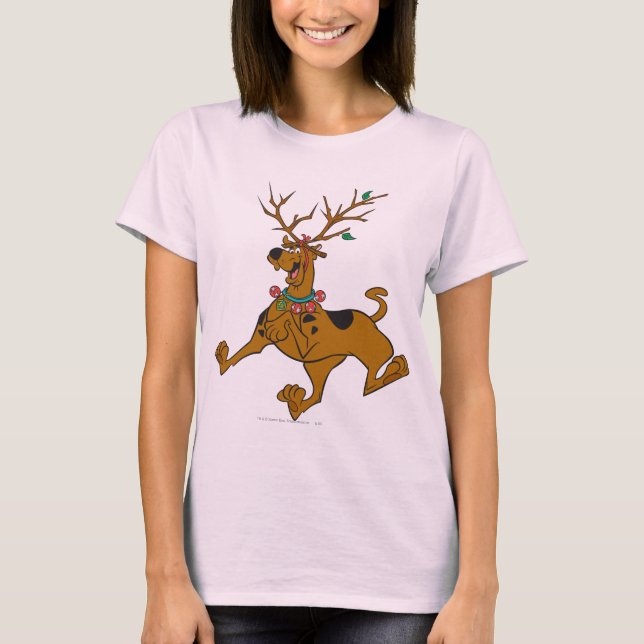 Camiseta Antiguadores de Natal Scooby-Doo (Frente)