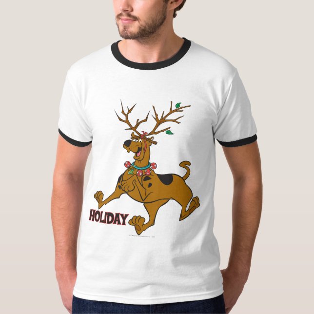 Camiseta Antiguadores de Natal Scooby-Doo (Frente)