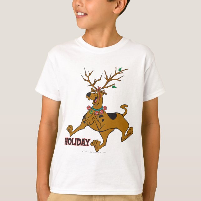 Camiseta Antiguadores de Natal Scooby-Doo (Frente)
