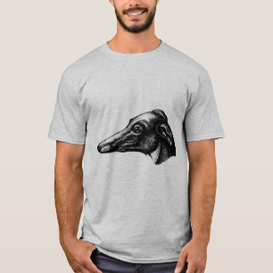 Camiseta Antiguamente Cão Greyhound