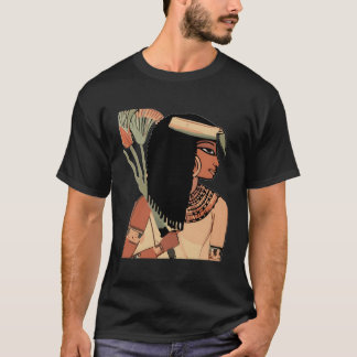 Camiseta Antiguamente Egípcia Kemet Art Black Kemetic Queen