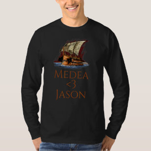 Camiseta Antiguamente Grego Mitologia e Tragédia Medea ama