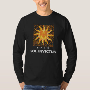 Camiseta Antiguamente Romana Mitologia Sol Invictus Roman E