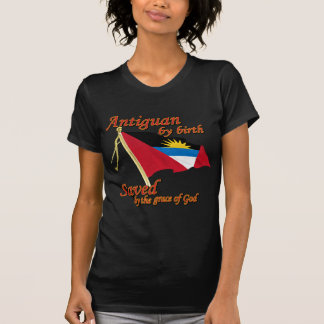 Camiseta Antiguan pelo nascimento salvar pela graça de deus