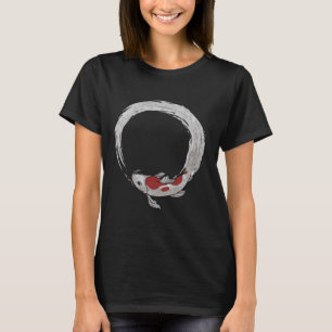 Camiseta Antiguidade Asiática Japonesa Koi Carp Pesca Novid