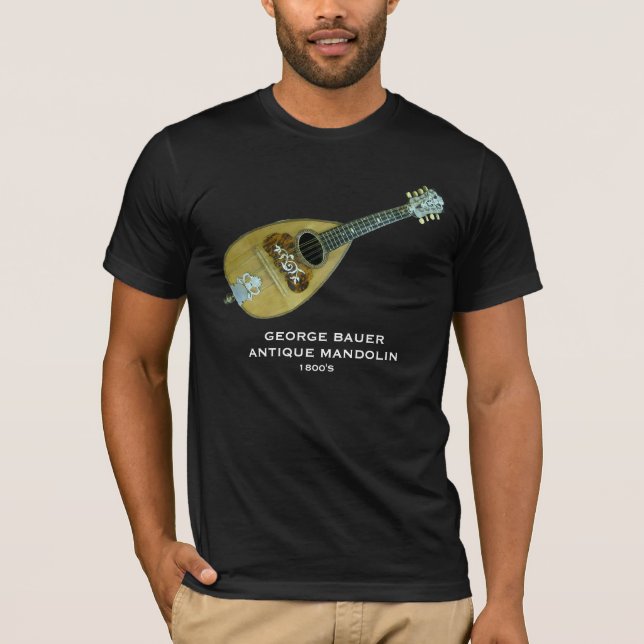 CAMISETA ANTIGUIDADE MANDOLIN-T-SHIRT (Frente)