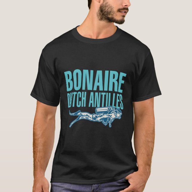Camiseta Antilhas Neerlandesas Bonaire (Frente)