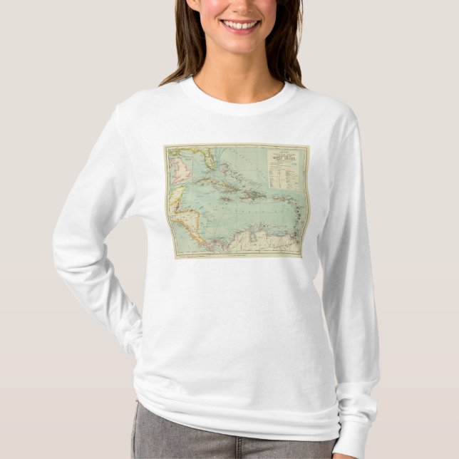 Camiseta Antilhas ou Índias Ocidentais (Frente)