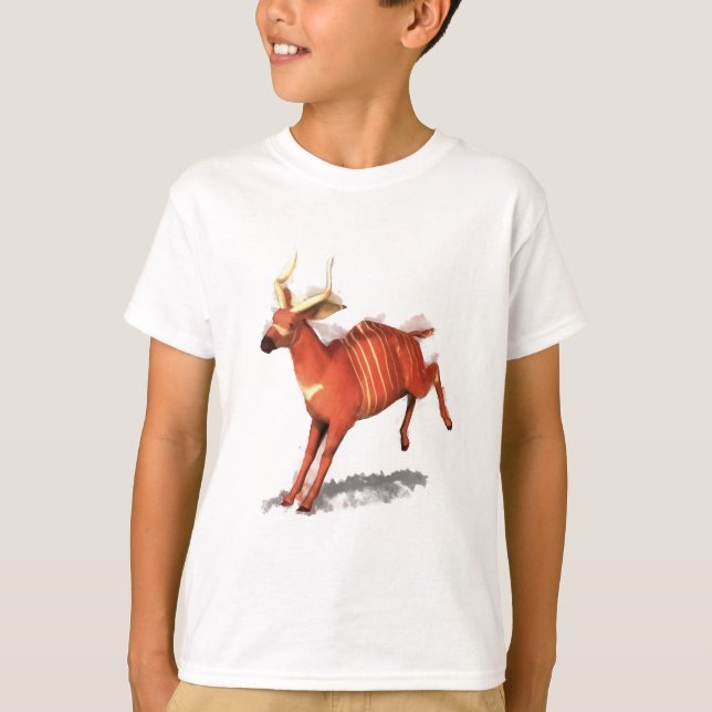 Camiseta Antílope dos bongos (Frente)