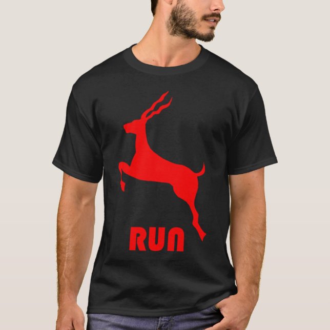 Camiseta Antílope Vermelho (Frente)