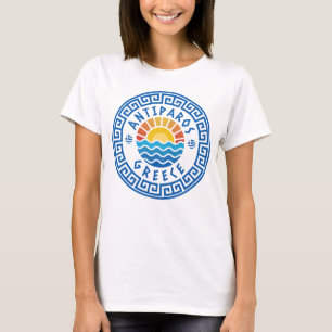 Camiseta Antiparos, Grécias - Sol E Mulheres Marinhas