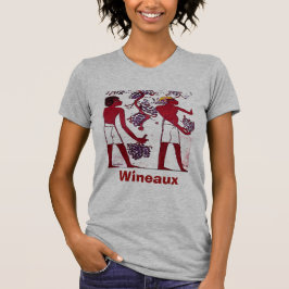 Camiseta Antiquado Vineyard, Wineaux, editar T-shirt de tex