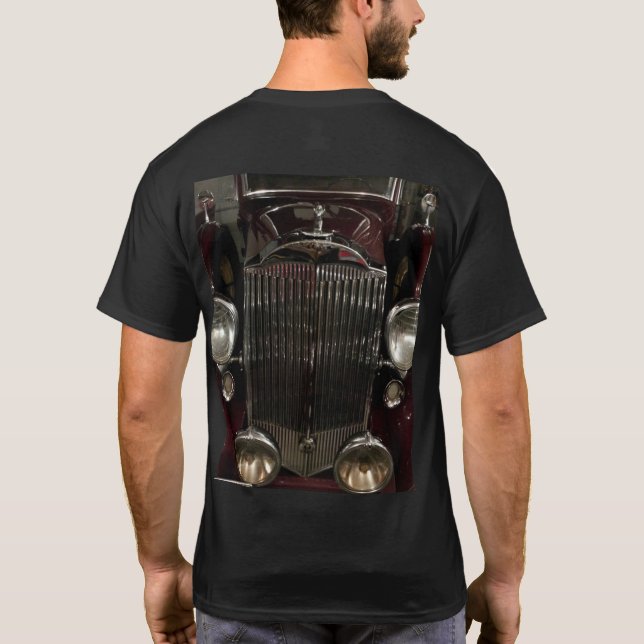Camiseta Antique Car Barn  (Verso)
