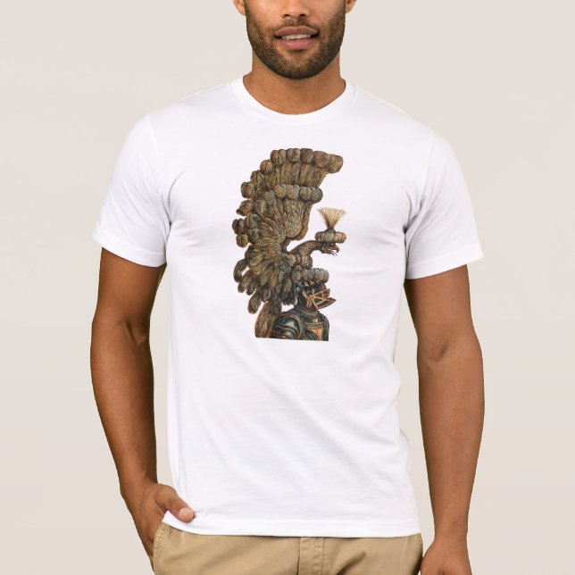 CAMISETA ANTIQUE KNIGHT HELMET COM ÁGUA (Frente)