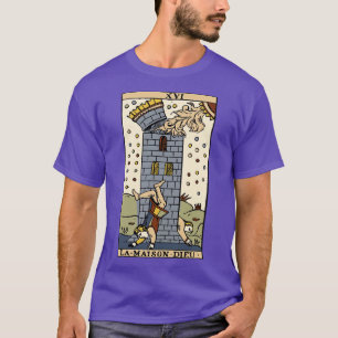 Camiseta Antique Tarot d XVI La Maison Dieu