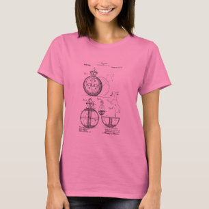 Camiseta Antique Toy 1908 Roly Poly Patent Drawing T-Shirt