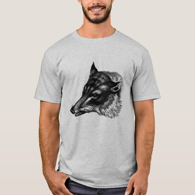 Camiseta Antique Wolf (Frente)