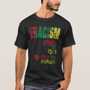 Camiseta antirracismo que reprime o ERACISMO dos Direitos H