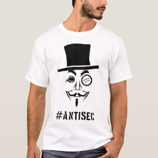 Camiseta #Antisec FACE