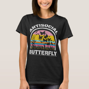 Camiseta Antismosmosca Engraçada Awkwardness Anti-Social