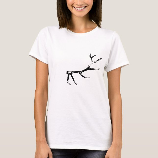 Camiseta Antler dos alces (Frente)
