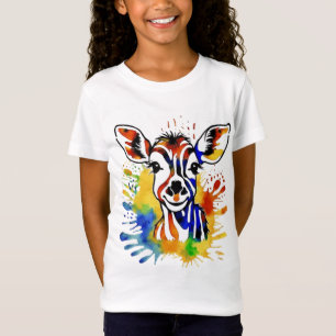 Camiseta Antoílope cor-de-água engraçada