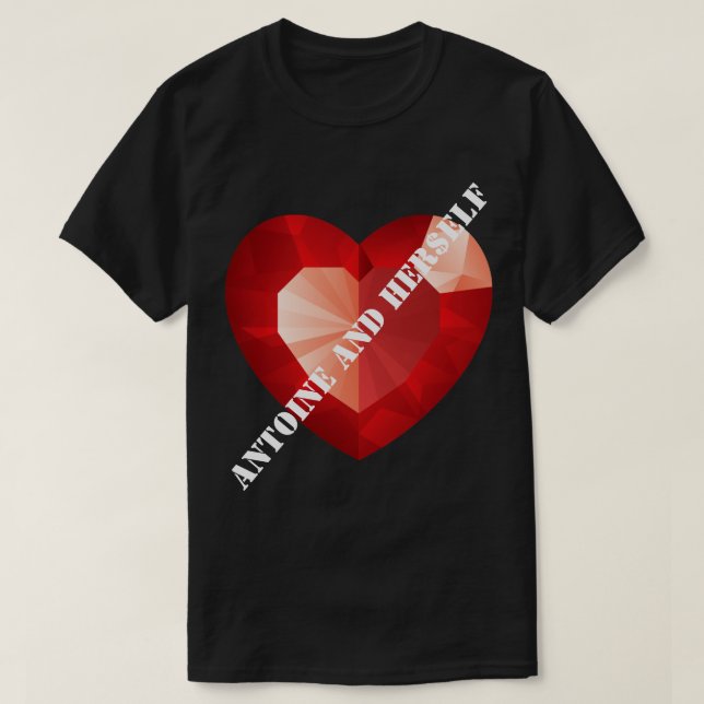 CAMISETA ANTOINE E SEU$ELF (Frente do Design)