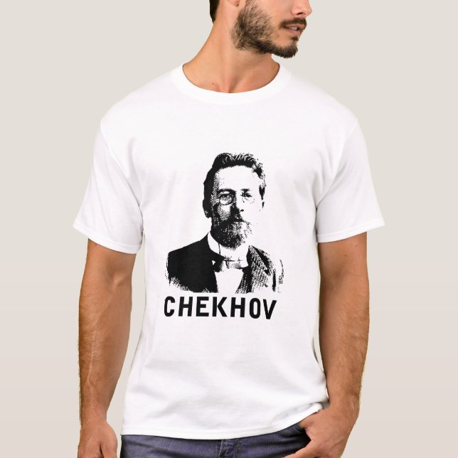 Camiseta Anton Chekhov (Frente)
