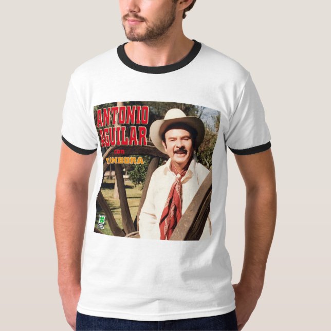 Camiseta Antonio Aguilar - Antonio Aguilar Con Tambora albu (Frente)