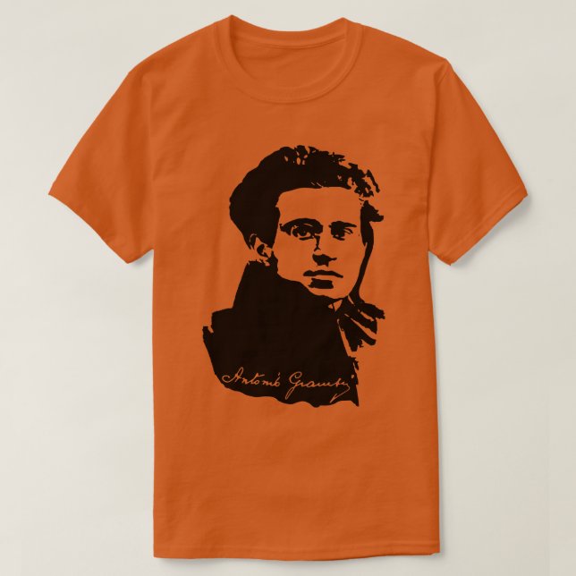 Camiseta Antonio Gramsci Socialista Marxista esquerdista (Frente do Design)