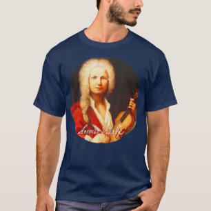 Camiseta Antonio Lucio Vivaldi Compositor Retrato