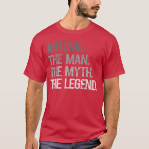 Camiseta ANTONIOHE MANHE MITOHE LENDÁRIO Dia dos Pais mascu