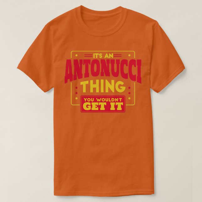 Camiseta Antonucci (Frente do Design)