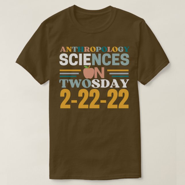 Camiseta Antropologia: 22 De Fevereiro De 2002 (Frente do Design)