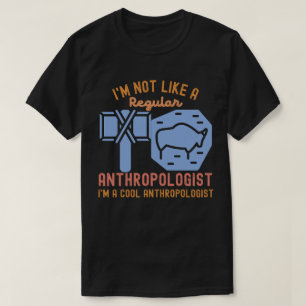 Camiseta Antropologia dizendo, Antropologia Aniversário2