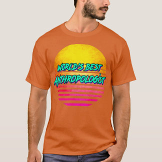 Camiseta Antropologia retrógrada dos anos 80
