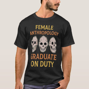 Camiseta Antropologista Antropologista Profissão de Dizer H