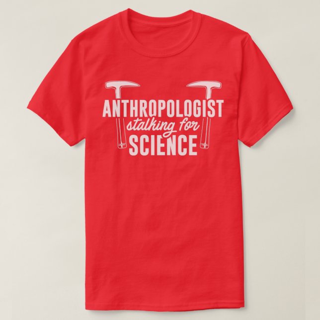 Camiseta Antropólogo Para Estudante De Antropologia Científ (Frente do Design)