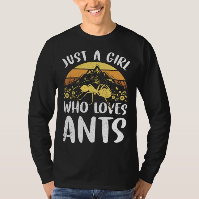 Camiseta Ants Insects Beetle Bug Entomology (Frente)