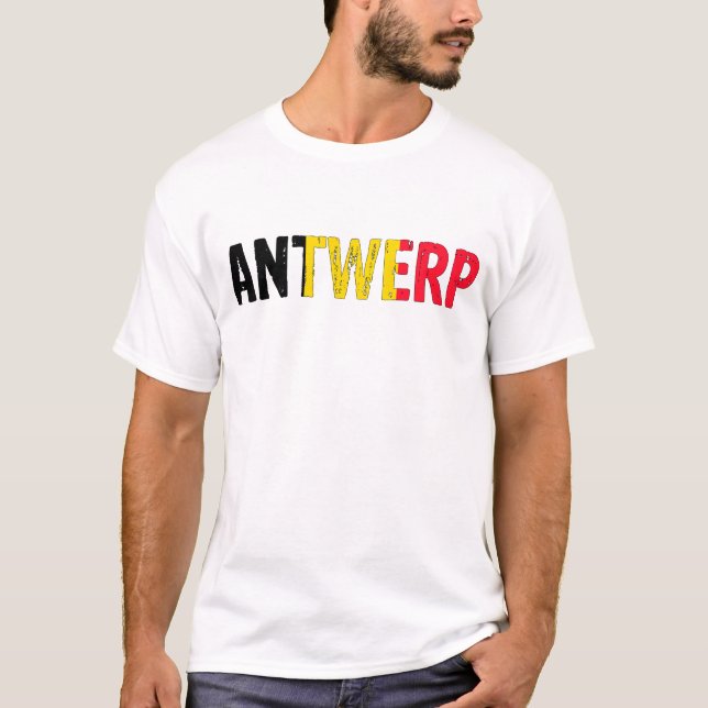 Camiseta Antuérpia Bélgica (Frente)