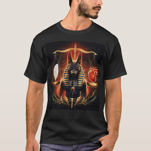 Camiseta Anubis: Deus Egípcio Da Morte (Frente)