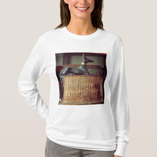 Camiseta Anubis, deus egípcio do morto (Frente)