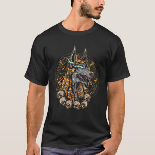 Camiseta Anubis Egípcio Deus Pós-Vida Oculta Mito Metodolog
