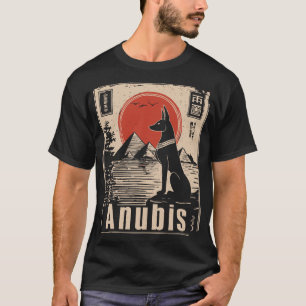 Camiseta Anubis Guardian - Arte Sentinel Wall do Faraó