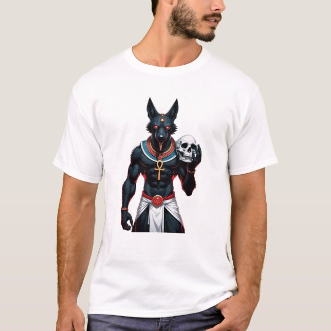 Camiseta Anúbis – Guardião do Submundo (Frente)