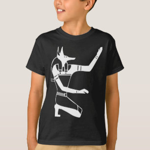 Camiseta Anubis, hieroglyph egípcio