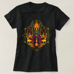 Camiseta Anubis, o Deus Egípcio do Morto
