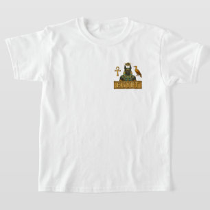 Camiseta Anubis & Thoth Símbolos Egípcios -