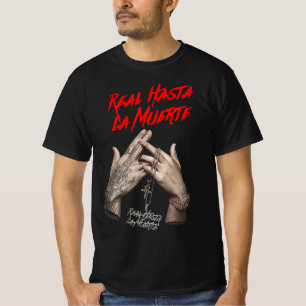 Camiseta Anuel AA Real Hasta La Muerte Fashion Men